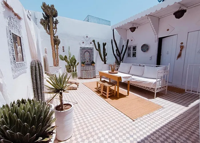 Studio Blanco Medina Avec Terrasse