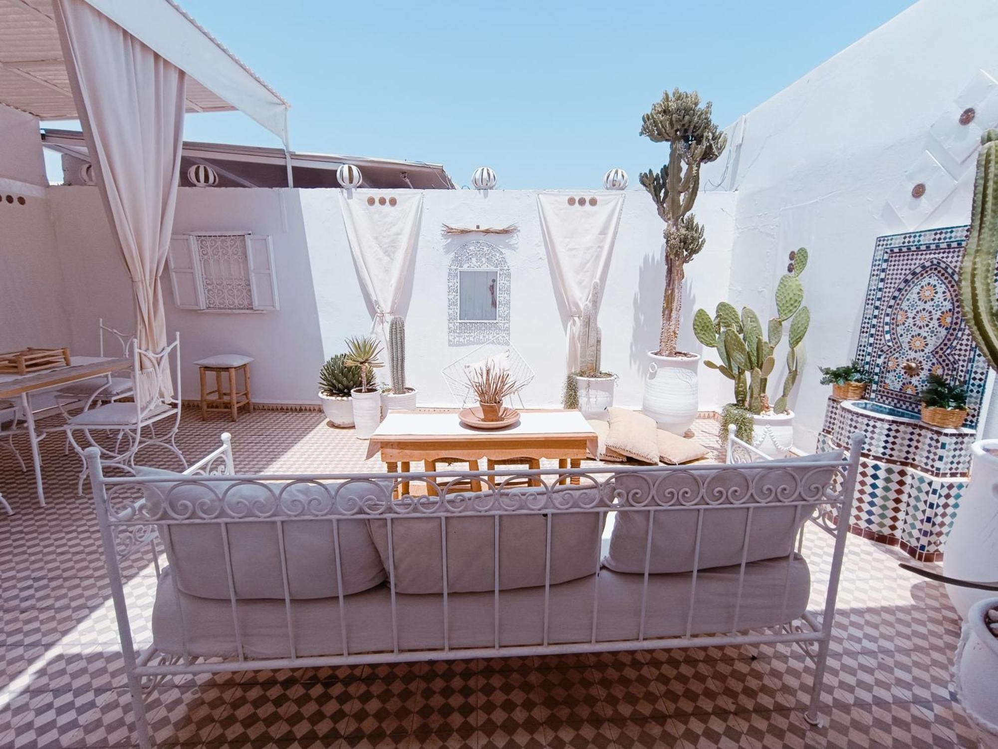 Blanco Medina Avec Terrasse شقة مراكش