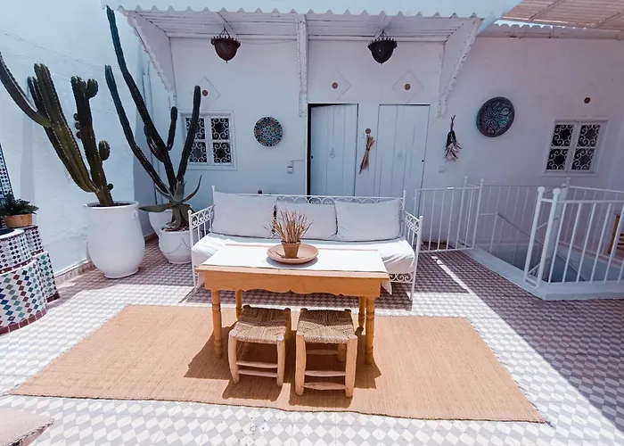 Studio Blanco Medina Avec Terrasse
